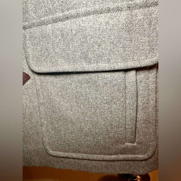 J. Crew gray classic duffle coat with toggles Size 12 - Picture 8 of 16